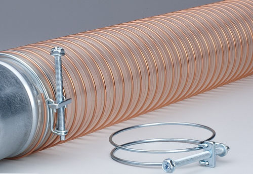 Schlauchschelle / galvanisiertem Stahl - FLEXADUX®  - SCHAUENBURG Ruhrkunststoff GmbH - Schrauben