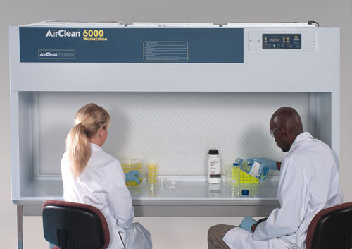 Kabine / horizontaler Laminar-Flow - Class 100, max. 96 x 30 x 37" | AC HLF series - AirClean Systems