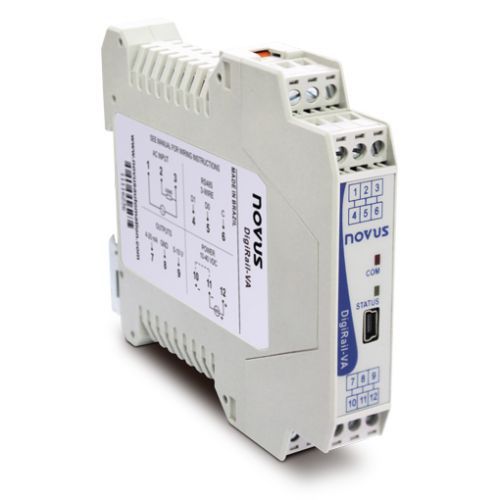 Spannungsmessgerät - DigiRail-VA - Novus Automation - Strom / Frequenz / Blindleistung