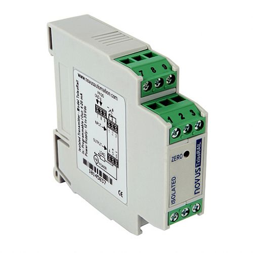 Smarter Temperaturmessumformer - TxIsoRail - Novus Automation - DIN-Schienen / Thermoelement / Pt100