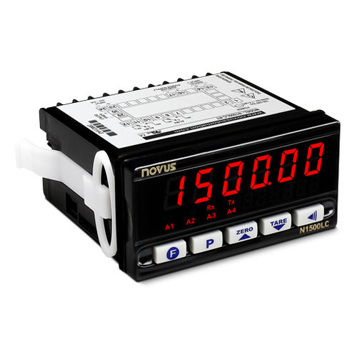 Digitaler Wägeindikator - N1500-LC - Novus Automation - einbaufähig / IP65 / IP20