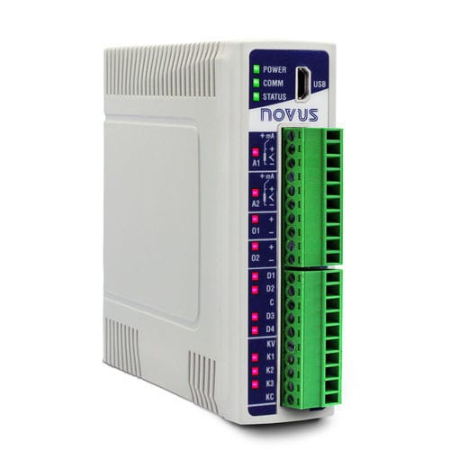 Digitales E/A-System - DigiRail NXProg - Novus Automation - analog / Ethernet / Modbus RTU