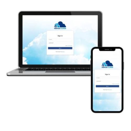 Cloud-Plattform / IoT - NOVUS  - Novus Automation - Datenverwaltung / zur Datenspeicherung / Überwachung