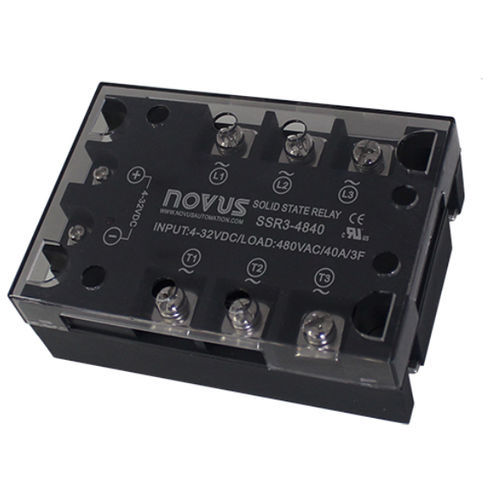 Statisches Relais / 32 V DC - SSR - Novus Automation - dreiphasig / mit LED-Anzeige