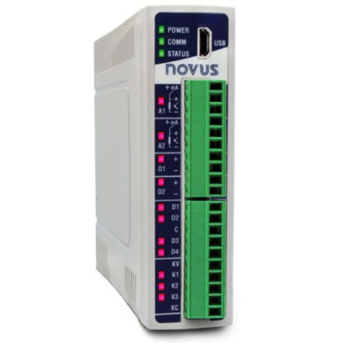 Digitales E/A-System - DigiRail Connect - Novus Automation - analog / Ethernet / Modbus RTU