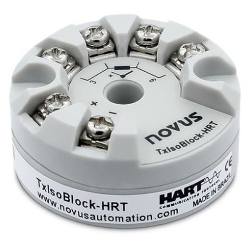 Temperaturmessumformer / am Sondenkopf - TxIsoBlock-HRT - Novus Automation - Thermoelement Typ S / Thermoelement Typ K / Pt100