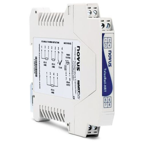 DIN-Schienen-Temperaturmessumformer - TxIsoRail - Novus Automation - Thermoelement Typ S / Thermoelement Typ K / Pt100