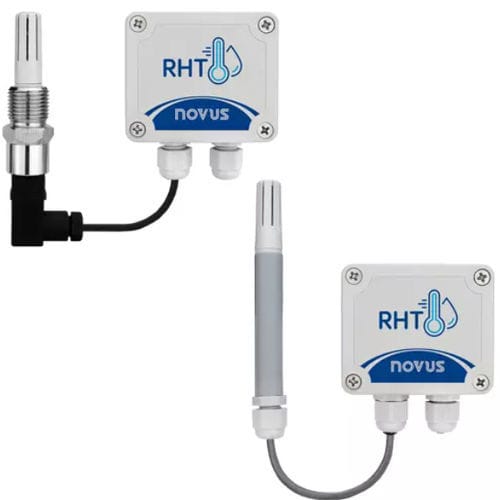 Feuchte- und Temperatursensor / 4-20 mA - RHT series  - Novus Automation - 2-Leiter / IP65 / IP40