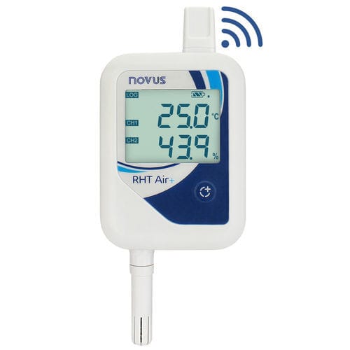 Feuchte-Datenerfassungssystem - Climate Air+ - Novus Automation - Temperatur / wandmontiert / Labor