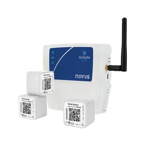 Kabelloser Schwingungssensor - Telik Geter - Novus Automation - optisch / für die Maschinen-Zustandsüberwachung / für Maschinenwartung