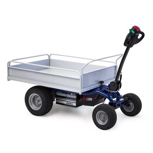Elektrischer Wagen - JESPI - ZALLYS - für Materialumschlag / Metall / Plattform