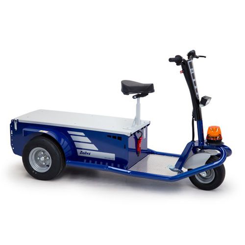 Elektrischer Schlepper - JACK L 1200W series - ZALLYS - mit 3 Rädern / Sitz / kompakt