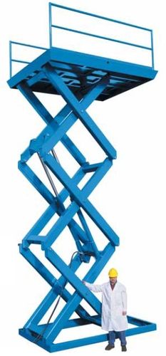 Dreifachscherenhubtisch - BFL series - Advance Lifts - hydraulisch / festinstalliert / Hochnutzhub