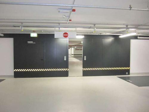 Schiebetor - EI30 - Jansen Tore GmbH & Co.KG - Hochgeschwindigkeit / Industrie / Feuerschutz