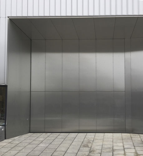 Sektional-Eingangstor - Jansen Tore GmbH & Co.KG - vertikal / Industrie / Stahl