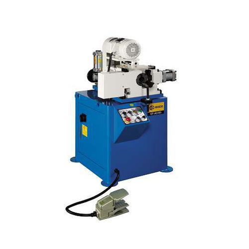 Elektrische Kantenfräsmaschine - EF-AC/60 - SOCO Machinery - für Rohrenden / halbautomatisch