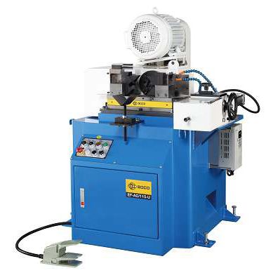 Elektrische Kantenfräsmaschine - EF-AC/115-U - SOCO Machinery - für Rohrenden / für Stab / halbautomatisch