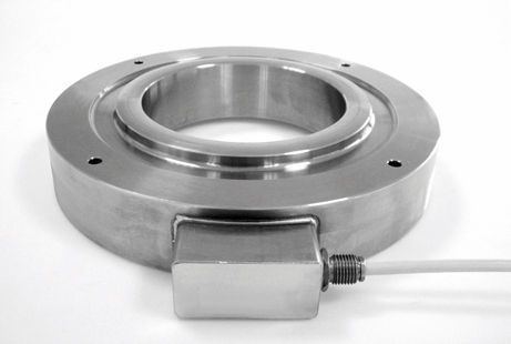 Druckkraft-Wägezelle - CA series   - LAUMAS Elettronica - Ring / Dehnungsmessstreifen / Edelstahl