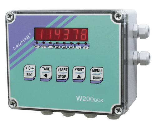 Digitaler Wägeindikator - W200BOX - LAUMAS Elettronica - LED-Display / wandmontiert / Multifunktion