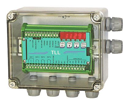 LED-Display-Wägeindikator/Transmitter - TLL   - LAUMAS Elettronica - für DIN-Schiene / ex-geschützt
