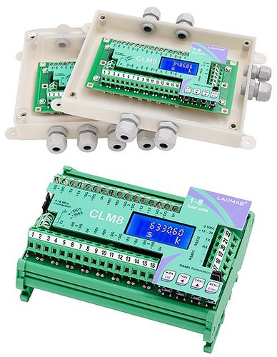 Abzweigdose für Kraftsensoren - CLM8 series  - LAUMAS Elettronica - IP67 / PVC / ABS