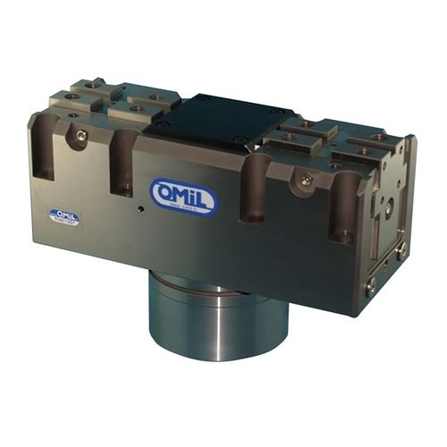 Schraubstock für Werkzeugmaschinen - KSB - OMIL - hydraulisch / horizontal / Flachprofil