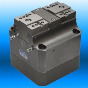 Maschinenschraubstock - CFB/one jaw - OMIL - hydraulisch / Spannsystem