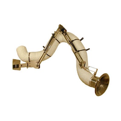 Festinstallierter Absaugarm - Super-M - J. Plymoth / Plymex Group - elastisch / Rauch / Staub