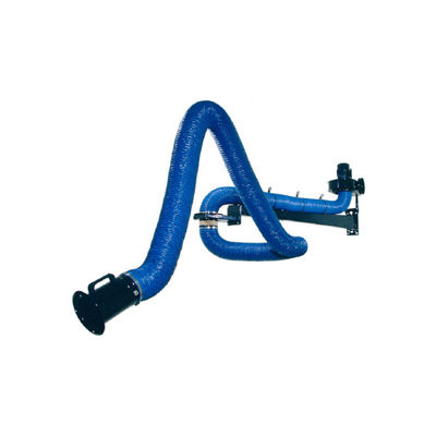 Festinstallierter Absaugarm - Flexi - J. Plymoth / Plymex Group - elastisch / Schweißrauch / mit Schwenkkran