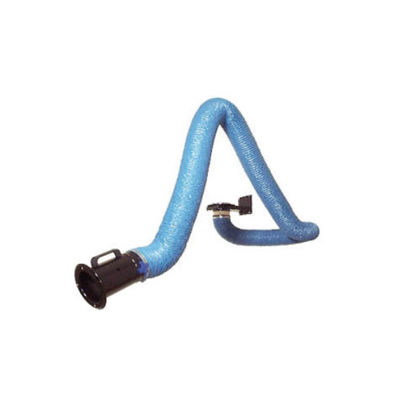 Festinstallierter Absaugarm - Flexi Horizontal - J. Plymoth / Plymex Group - elastisch / Staub / für Gas