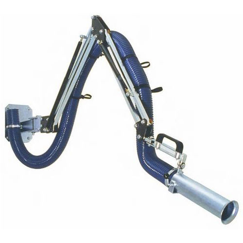 Festinstallierter Absaugarm - Super-Vac - J. Plymoth / Plymex Group - elastisch / Rauch / Staub