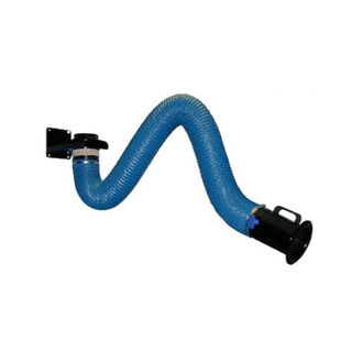 Festinstallierter Absaugarm - Flexi Major - J. Plymoth / Plymex Group - wandmontiert / elastisch / Staub
