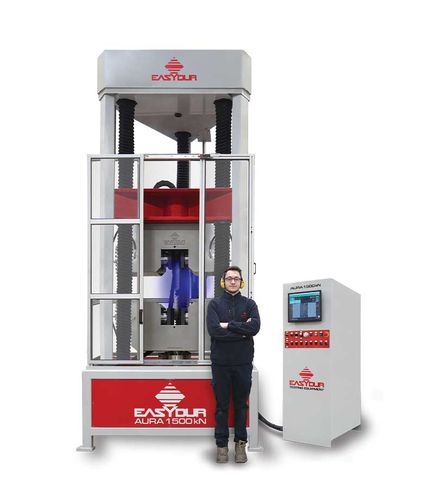 Kompressionsprüfmaschine - AURA series - EASYDUR SRL - Zug / Biege / Scherung