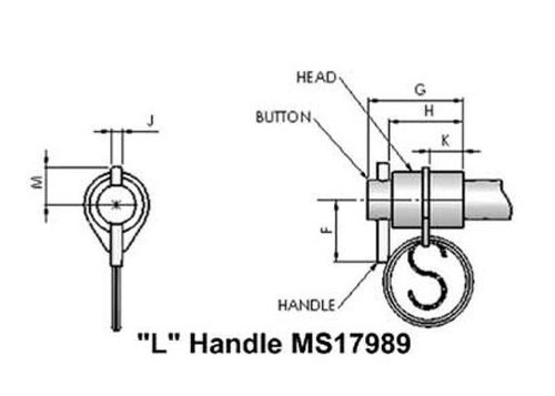 Kugelsperrbolzen / doppelt wirkend - MS 17988, MS 17990 series - Specialty & Fasteners Components
