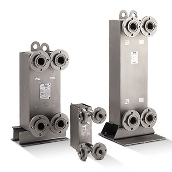 Geschweißter Plattenwärmetauscher - Schmidt® SIGMAWIG - API Schmidt-Bretten, API Heat Transfer group - flüssig/flüssig / flüssig/Gas / Gas/Gas