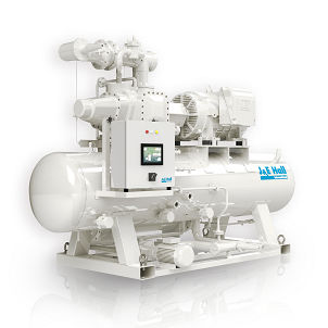 Schraubenkompressoraggregat - HSP series - J & E Hall International - für Kühltechnologie
