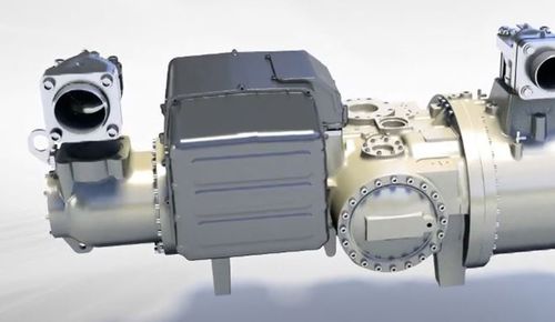 Halbhermetischer Kälteverdichter - VFD/VVR Series - J & E Hall International - Schrauben / Ammoniak (R717) / mit variabler Geschwindigkeit
