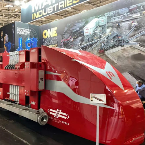Membranfilterpresse - TWIN FRECCIAROSSA - Matec - automatisch / kontinuierlich / für Schlamm