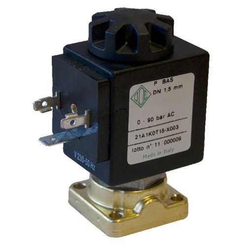 Direktwirkendes Magnetventil - 21A1K0T15 - ODE - 2-Wege / NC / Wasser