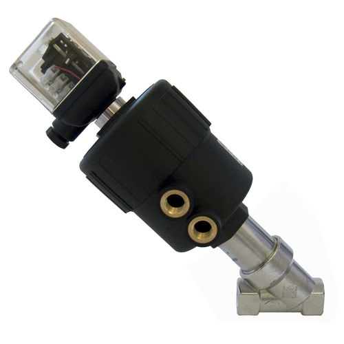 Pneumatisch gesteuertes Ventil - 21IA-HIP1 Series - ODE - Stell / für Heißwasser / Schrägsitz