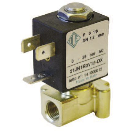 Direktwirkendes Magnetventil - 21JN-OX Series - ODE - 2-Wege / NC / Sauerstoff