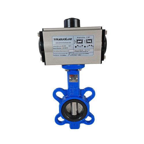 Absperrklappe - Ekin Industrial - manuell / pneumatisch / elektrisch