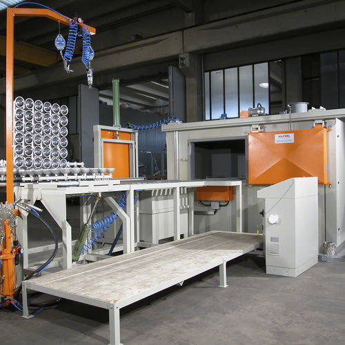 Einstationen-Rotationsformmaschine - PRM 900 BOX - Polivinil Rotomachinery - für Elastomere / automatisch