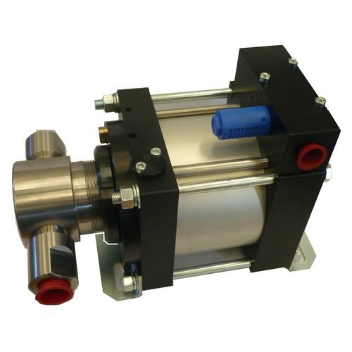 Kolben-Plunger-Hydraulikpumpe - H-100 - Multi-coupling-system - luftbetrieben / Edelstahl / Test