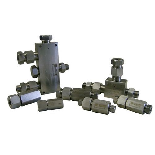 Hochdruck-Rückschlagventil - VR series - Multi-coupling-system - Kolben / für Wasser / für Gas