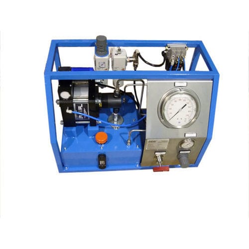 Kolben-Plunger-Hydraulikpumpe - YPA0114 1 - Multi-coupling-system - Druckluft / Edelstahl / Test