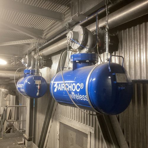 Leistungsstarker Luftkanone - AIRCHOC® AC520HFP - STANDARD INDUSTRIE INTERNATIONAL - Hochdruck / automatisch