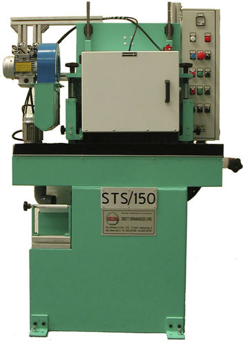 Schleif- und Satiniermaschine / Flach - STS/150 - SIBO engineering - für Bleche / automatisch