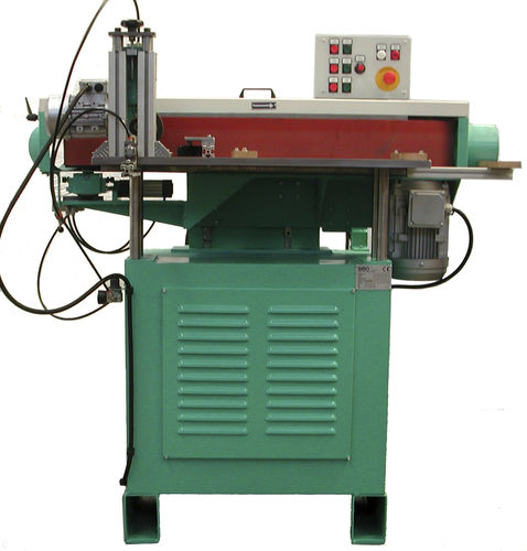 Schleif- und Satiniermaschine / Flach - SMO/140 - SIBO engineering - für Bleche / automatisch