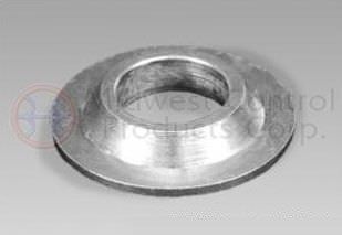Sicherungsscheibe - MCW series - Midwest Control Products - sphärisch / Stahl